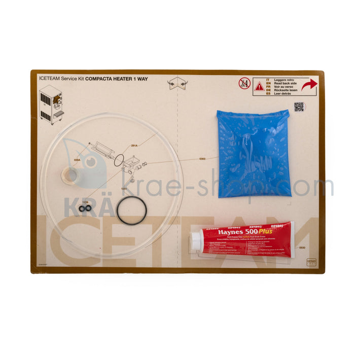 ICETEAM Service KIT für Boilerteil 1 Weg Ablass - Coldelite Compacta + VARIO - krae-shop.com