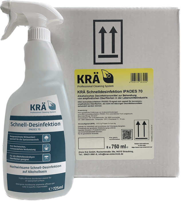 Krä Schnell-Desinfektion - 8 Flaschen - krae-shop.com
