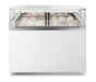 ISA Delta View IAT DLT 80 ice cream display case: The compact professional ice cream display case for maximum performance in the smallest of spaces - krae - shop.com