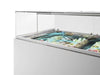 ISA Delta View IAT DLT 80 ice cream display case: The compact professional ice cream display case for maximum performance in the smallest of spaces - krae - shop.com