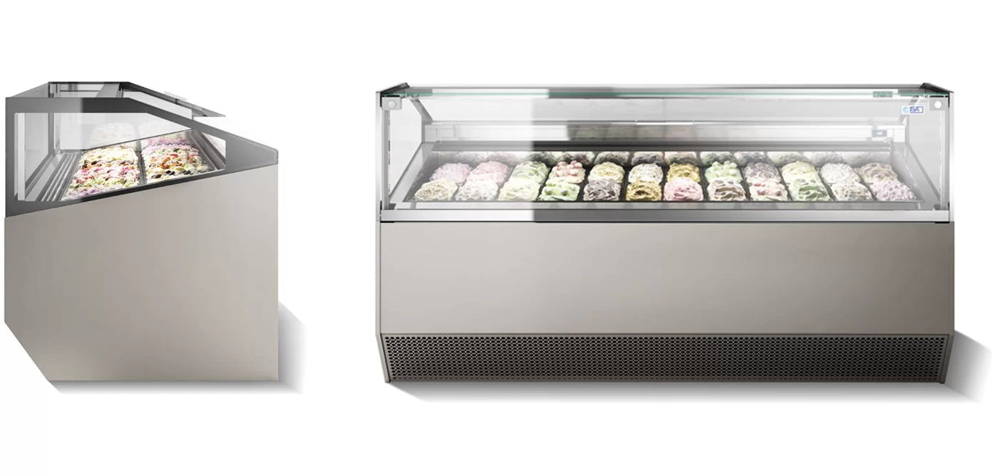 ISA Supercapri Gelato - Pastry Speiseeisvitrine - krae - shop.com