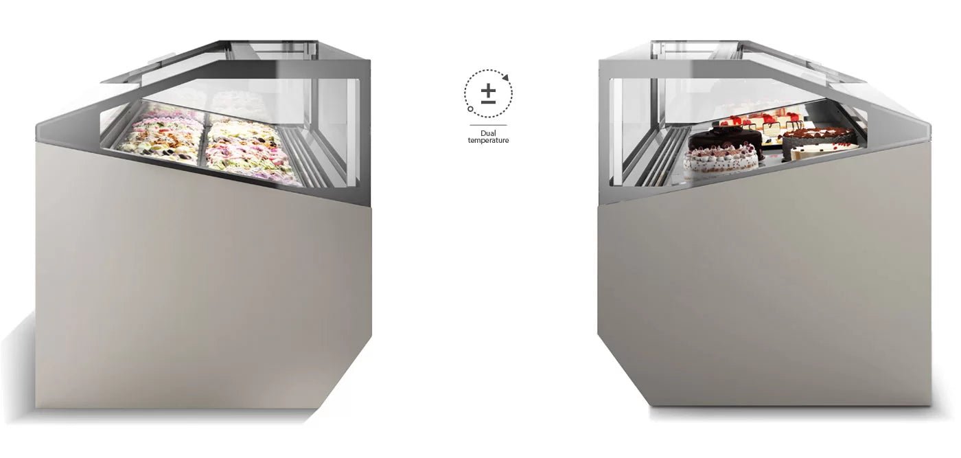 ISA Supercapri Gelato - Pastry Speiseeisvitrine - krae - shop.com