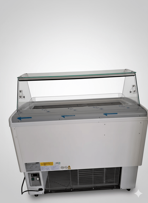 Italproget Brio 6 Eisvitrine mit eingebautem Aggregat - Ausstellungsgerät (Baujahr 2024) - krae - shop.com