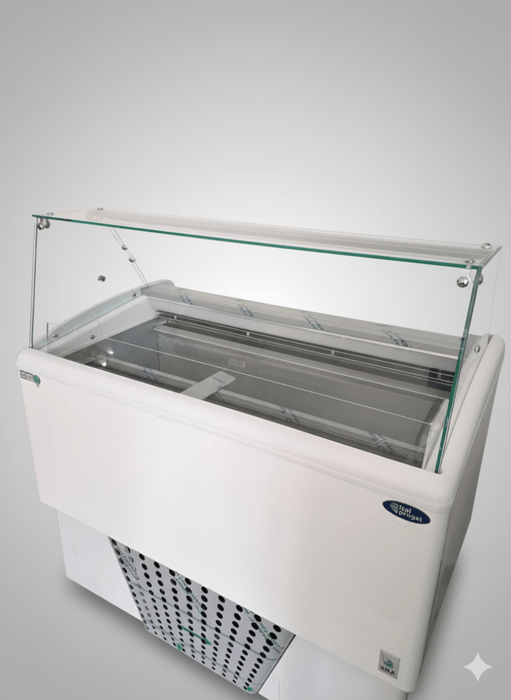 Italproget Brio 6 Eisvitrine mit eingebautem Aggregat - Ausstellungsgerät (Baujahr 2024) - krae - shop.com