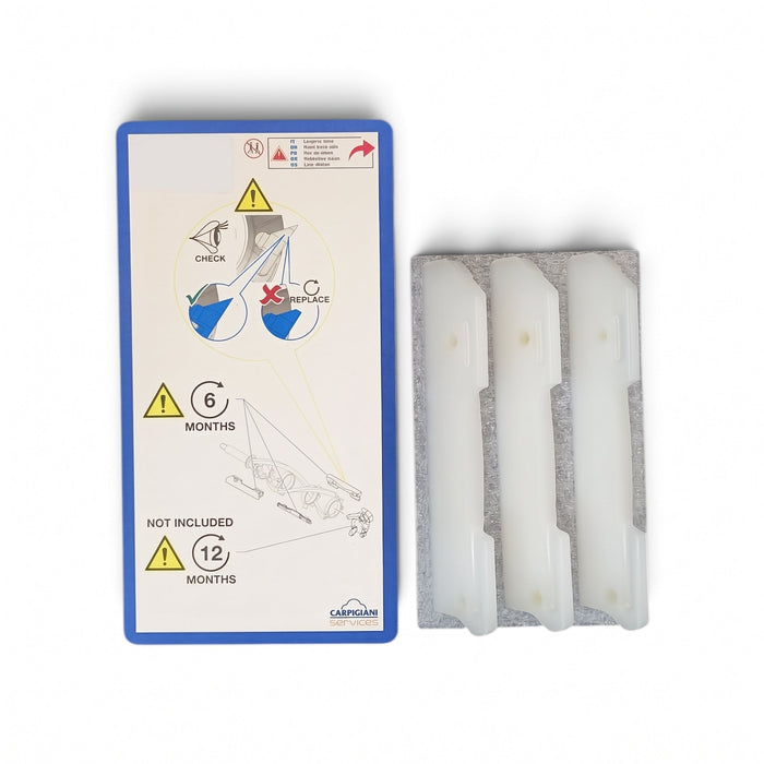 Agitatore raschietto SET 3 pezzi compl. con Gommino - krae-shop.com