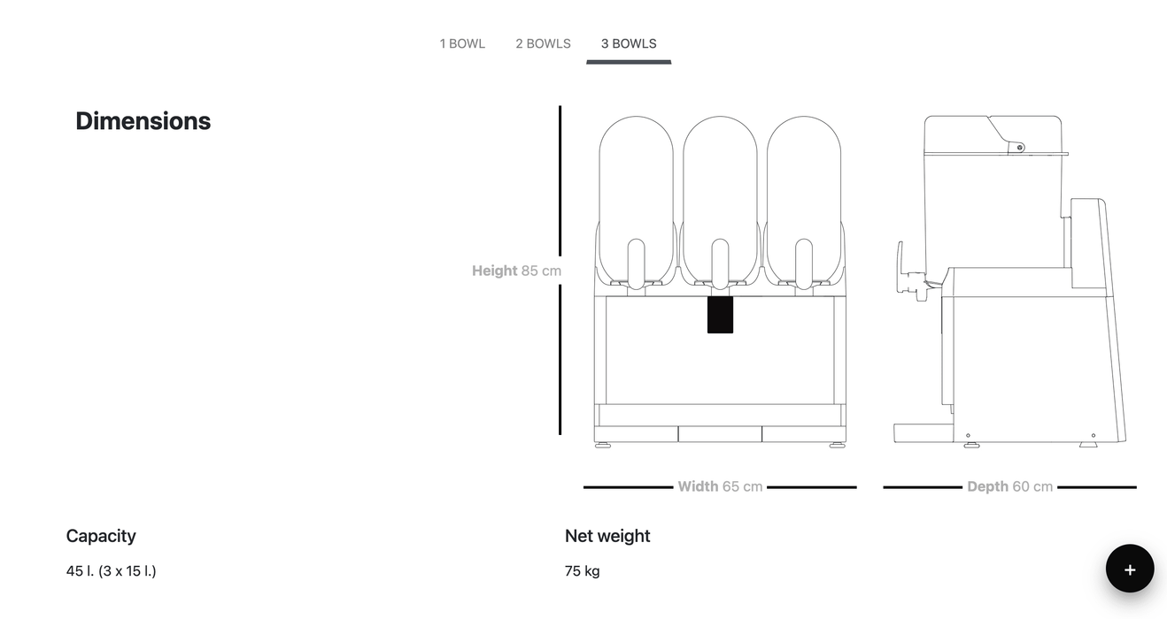V AIR 3 SMART – La tua macchina per granite intelligente ad alte prestazioni per il massimo fatturato - krae - shop.com