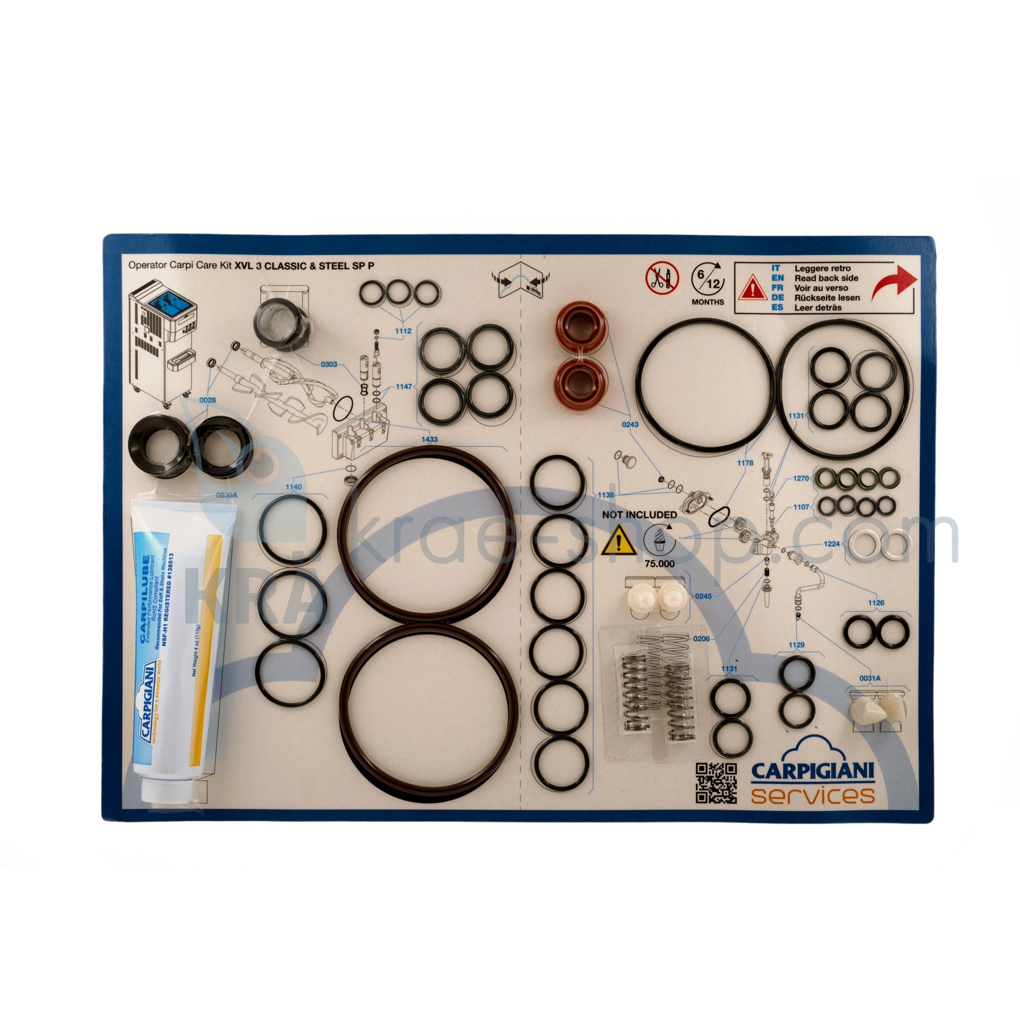 Carpigiani Care KIT Softeismaschine XVL 3 SP/P —